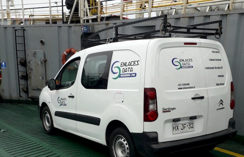 Vehículo técnico de Enlaces Data